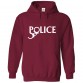 Police Funny Unisex Novelty Kids and Adult Pullover Hooded Sweatshirt